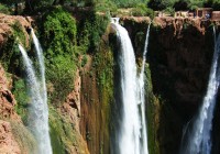 The lush waterfalls of Cascades D'Ouzoud