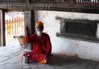 A Nepalese Sadhu (Holy man)