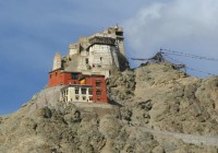 A Buddhist monastery in Leh