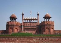The famous Red Fort in Delhi