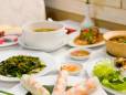 Food prepared at a Saigon Cooking School