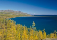A picturesque Mongolian lake