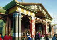 A Mongolian temple in Ulaan Baatar
