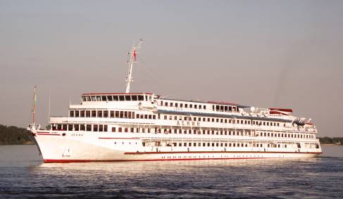 The Motoship Lenin Volga River Cruiser in Russia