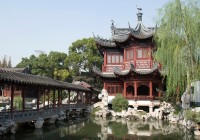 Temples in Shanghai's ancient Yuyuan Gardens