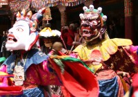 The Hemis Festival at Ladakh Monastery in Northern India - photo courtesy of Aurora 400D 