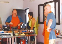 Learing the art of cooking Indian Cuisine - yum!