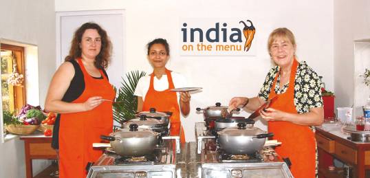 Learning the secrets of cooking India's famed cuisine