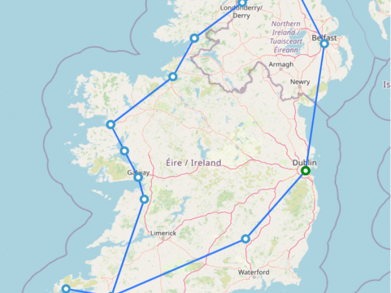 Ireland Coast to Coast 9Day Tour On The Go Tours