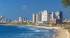 The stunning coastline of Tel Aviv Israel