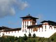 The imposing Jazar Dzong - photo courtesy of Tourism Council of Bhutan