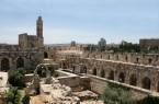 View over David's Citadel in Jerusalem