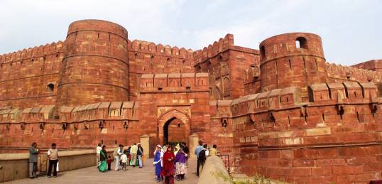 A view of Agra Fort