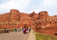 A view of Agra Fort