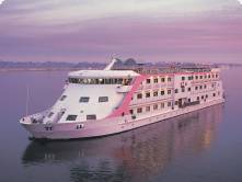 5 star cruising on the River Nile at sunset