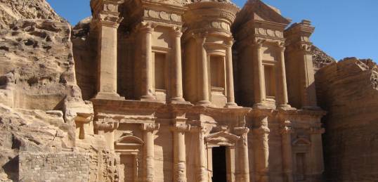Ad-Deir -  better known as the Monastery, in Petra