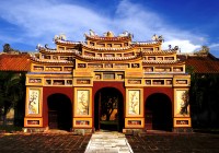 One of the many beutiful ancient sights in Imperial Hue.