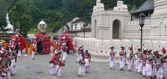 Join in the festivities of the Kandy Festival on a Sri Lanka Tour