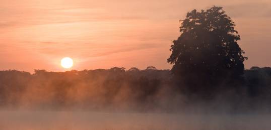 Sunrise over Lake Malawi