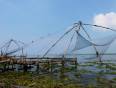The Chinese fishing nets in Kochi