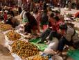 A busy food market in Nagaland. Photo credit to rajkumar1220.