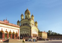 A colourful temple in Kolkata
