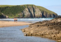 A beautiful beach in Coffee Bay - South Africa's coast has some of the most beautiful in Africa.