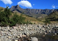 Take a trek in the Drakensburg Mountains - home to some of South Africa's finest scenery