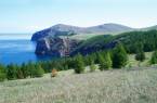 The shores of Lake Baikal - the deepest lake in the world
