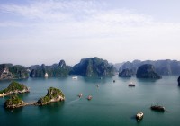Relax on a junk boat in Halong Bay -  a must see on our Vietnam Tours.