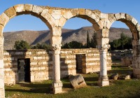 The Umayyad city of Anjar, Lebanon
