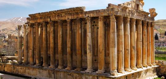 Baachus Temple, Baalbek Lebanon.