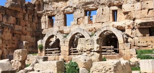 The Roman Ruins of Baalbek, Lebanon