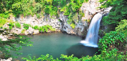 Waterfall in Mt.Hallasan National Park