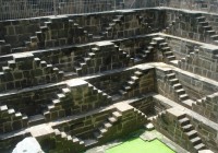 The Chand Baori Step Well in Abhaneri Village