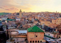 Djemaa el Fna by nightfall