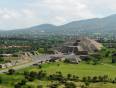 The ancient Mayan ruins of Teotihuacan near Mexico City. Visit them on a Central America Tour.
