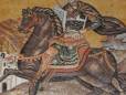 Mosaic painting in Madaba