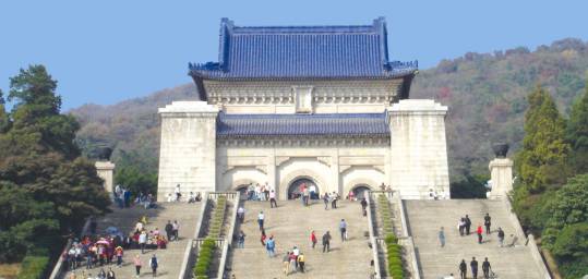 Dr. Sun Yat-sen Mausoleum in Nanjing
