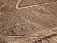 An aerial view of some of the Nazca Lines