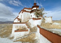 Dzong Fortress in Xegar Tibet