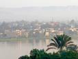 Looking across the Nile