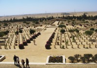 The World War II cemetery at El Alamein in Egypt