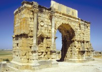 The Triumphal Roman Arch at Volubilis