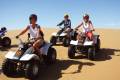 A group quad biking in Morocco