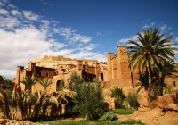 The famous and beautiful kasbah Ait Benhaddou
