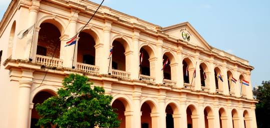 The Parliament in Asuncion - Uruguay. Less visited than other capitals in South America but well wor