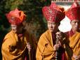 Local monks in Paro - photo courtesy of Tourim Council of Bhutan