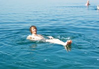 Head below sea level to swim in the mineral rich waters of the Dead Sea