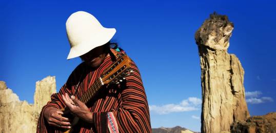 Meeting the locals like this Peruvian man is a great part of our Peru Tours.